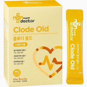 마이펫닥터 클로디올드 반려동물 영양제 60g