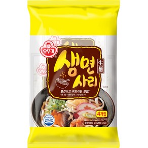 오뚜기 생면사리, 200g, 4개