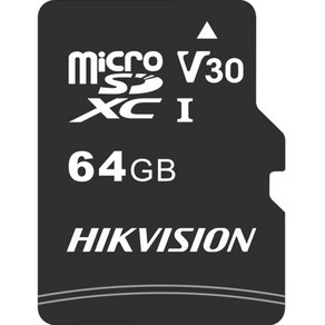 하이크비전 마이크로 SD 카드 HS-TF-C1 어댑터포함, 64GB, 1개