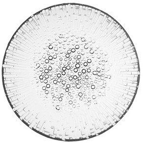 이딸라 울티마 툴레 접시, 투명, 1개