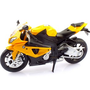 레프리카 1 : 12 BMW S1000 RR 바이크 모형 MSZ926195YE, 옐로우, 1개