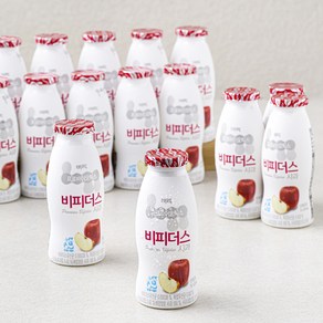 비락 프로바이오틱스 비피더스 유산균음료 사과맛 4개입, 520ml, 6개