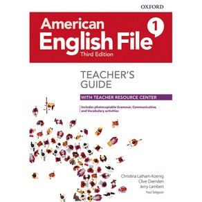 Ameican English File 1 Teache's Guide (with Teache Resouce Cente), OXFORD