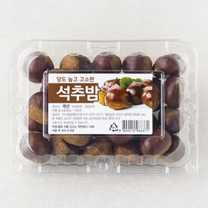 아산율림영농조합 석추밤 대, 700g, 1개