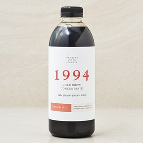 1994 콜드브루 원액 에티오피아 액상커피, 1L, 1개