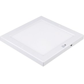 원하 LED 8인치 엣지 사각 센서등 20W, 주백색, 1개