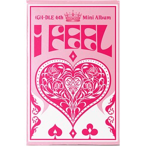 (여자)아이들 - 미니앨범 6집 : I feel Queen Ve + PLAYING CARD + LYRIC PAPER + CD & HOLDER + PHOTO CARD + POLAROID + MINI POSTER + 초도 3종 세트, 1CD