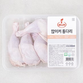 마니커 무항생제 인증 많이커 닭 통다리 (냉장)