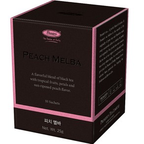 프리미어스티 피치 멜바 홍차, 25g, 10개입, 1개