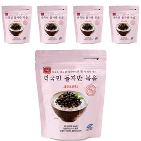 더국민 돌자반 볶음 새우 멸치, 40g, 5개