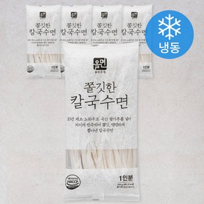 올면 쫄깃한 칼국수면 (냉동), 200g, 5개