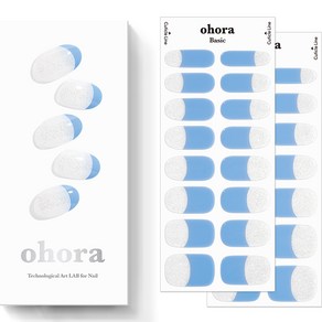 오호라 N 블루 에이드 젤스트립 네일 세트