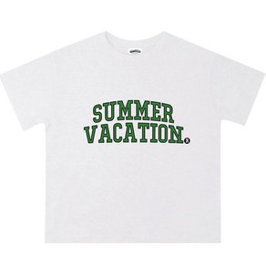 나노핏 아동용 SUMMER VACATION GREEN 반팔 티셔츠