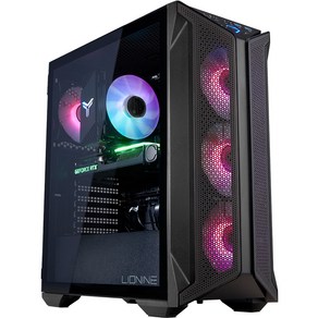 주연테크 리오나인 터보 게이밍 데스크탑 블랙 CG234F47T (i5-13400F WIN미포함 NVMe 512GB DDR5 16GB RTX4070 Ti), 기본형