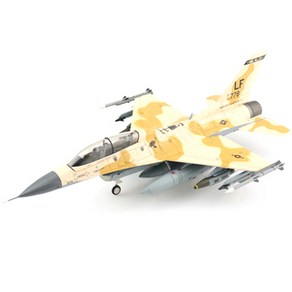 하비마스터 1 : 72 F-16D 파이팅 팔콘 전투기 미그 킬러 2022 HM416798, 혼합색상, 1개