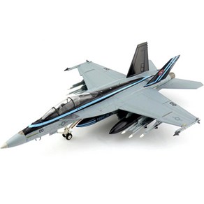 하비마스터 1 : 72 F A-18F 탑건 전투기 NAWDC HM416682, 그레이, 1개