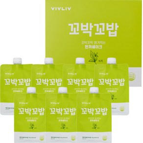 비브리브 꼬박꼬밥 식사대용 녹차 맛 한끼 쉐이크, 40g, 7개