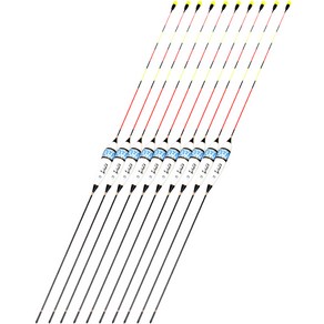 도도 나노 유선 낚시찌 40cm, 혼합색상, 10개