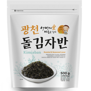 광천 아버지 마음을담아 돌김자반, 500g, 1개