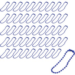 컬러 군번줄, 파랑색, 50개