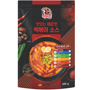 떡불킹 떡볶이소스 매운맛, 500g, 1개