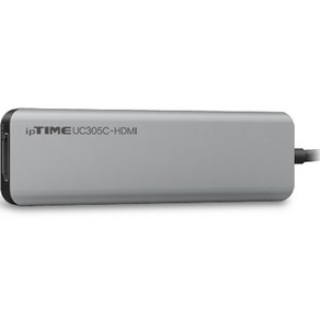 ipTIME 5포트 / USB 3.0 Type C UC305C-HDMI, 실버, 1개