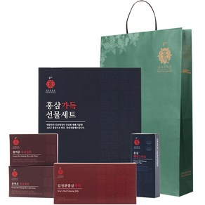 김정환홍삼 홍삼가득 선물 세트 + 쇼핑백, 1세트, 70ml