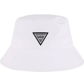 어베이브 골프 테니스 삼각로고 버킷햇, 화이트, 1개
