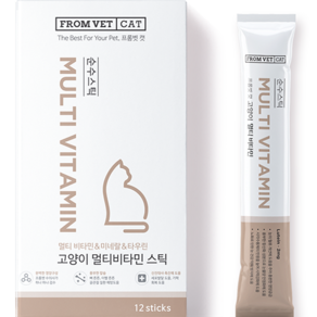 프롬벳 고양이 순수스틱 영양제, 종합영양제, 144g, 1개