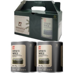 삼원 광천 재래김 캔김 선물세트 1호 60g, 1개