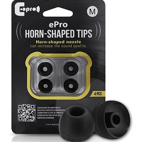 ePoaudios Hon shaped tips 실리콘 이어팁 Big Nozzle 4p