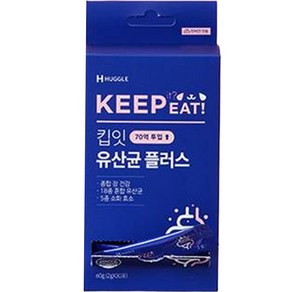 허글 반려동물 킵잇 플러스 영양제, 장건강/유산균, 60g, 1개