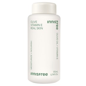 [비건뷰티] 이니스프리 올리브 비타민 E 리얼 스킨, 170ml, 1개
