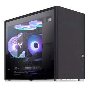 한성컴퓨터 2023 데스크탑 TFG MX4i3446 코어i5 인텔 13세대 RTX4060, 블랙, 16GB, 500GB, Fee DOS