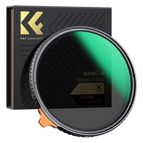 케이앤에프컨셉 NANO-X TRUE COLOR Variable 가변필터 8K AGC Glass 55mm