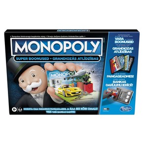 MONOPOLY 전자카드 보드게임, 혼합색상, 1개