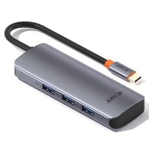 주파집 C타입 멀티 6IN1 USB HDMI PD C포트 허브 HUB602, 1개