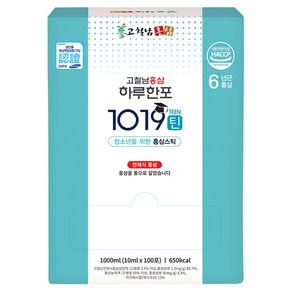 고철남홍삼 하루한포 1019틴 홍삼스틱 100p, 1L, 1개