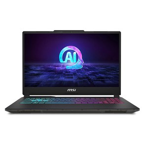 MSI 2024 사이보그 15 코어Ulta7 인텔 14세대 지포스 RTX 4060, 블랙, 512GB, 8GB, Fee DOS, Cybog15 AI A1VFK