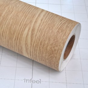현대필름 셀프 리폼 생활방수 접착식 단색칼라 시트지 필름, WOOD818, 폭 61.5cm x 길이 4m
