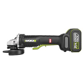 WORX 충전 패들 그라인더 20V 4.0Ah 브러쉬리스 WU835.1, 본품 + 배터리 2개이상, 1세트