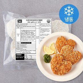 참손 크런치하트 문어 커틀렛 10개입 (냉동), 600g, 1개