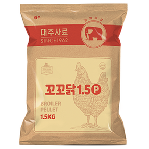 대주 꼬꼬닭 육계용 펠렛 사료, 1.5kg, 1개