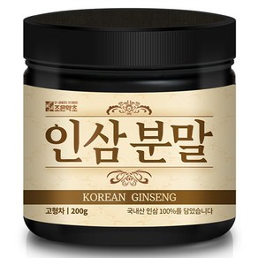 조은약초 인삼분말, 200g, 1개