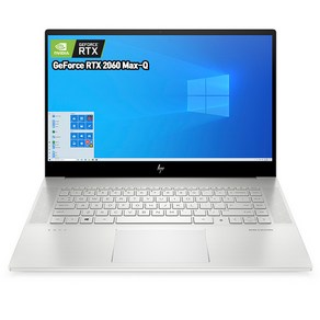 HP 2020 엔비 15 코어i7 인텔 10세대 지포스 RTX 2060 Max-Q, Natual Silve, 1TB, 32GB, WIN10 Home, 15-ep0095T1