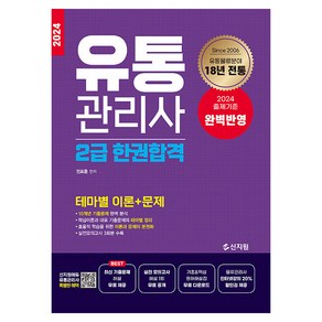 2024 유통관리사 2급 한권합격