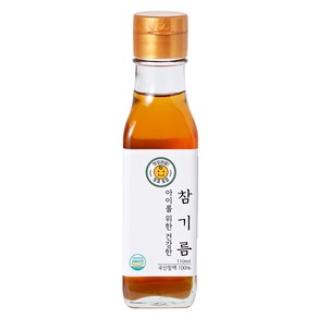 또죠또죠 아이를 위한 건강한 참기름, 고소한맛, 110ml, 1개