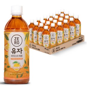 맥널티커피 유자 아이스티 제로