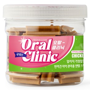 오랄클리닉 반려동물 덴탈껌, 치킨, 300g, 1개