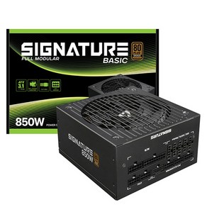 AONE 시그니처 850W 80PLUS BRONZE 풀모듈러 베이직 ATX 3.1